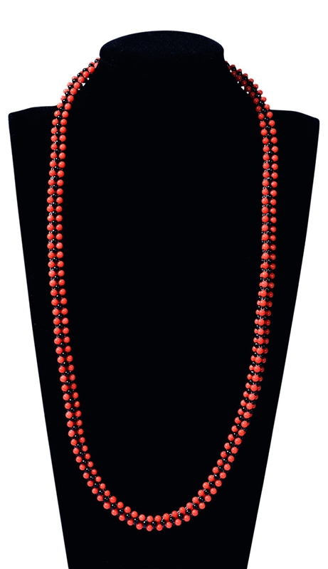 黑红珊瑚项链